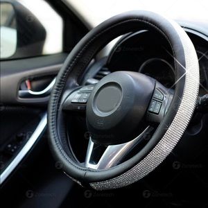 Zone Tech Steering Wheel Cover - Rhinestone